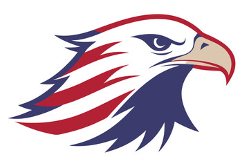 american eagle with flag independence day 4th of july