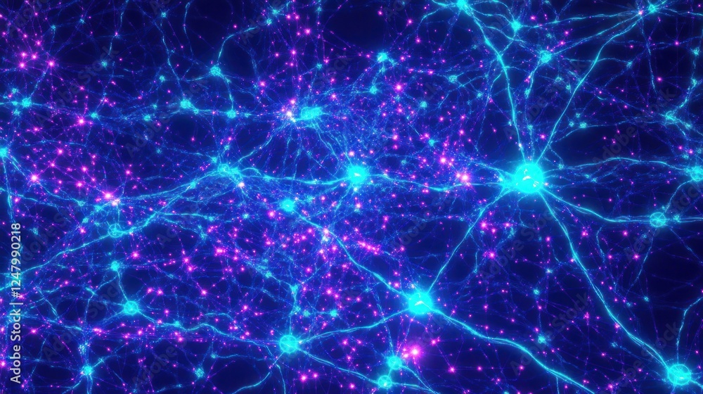 Poster neural network connection: a visually stunning depiction of brain activity