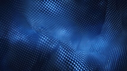Abstract Blue Dotted Background