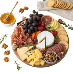 Gourmet charcuterie board: ideal for parties and gatherings