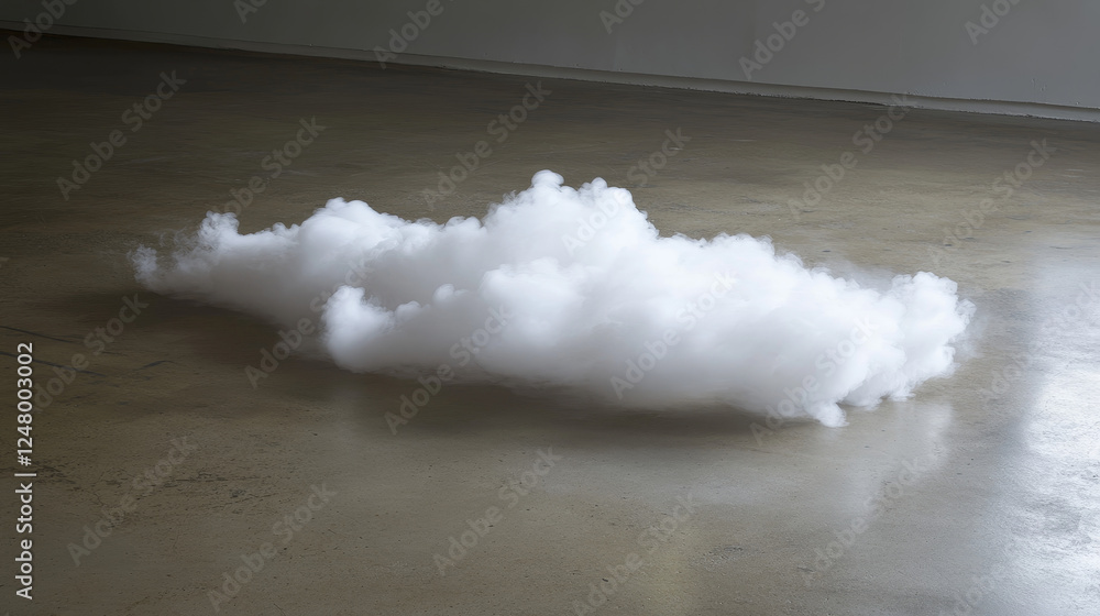 Poster white smoke cloud with overlay effect on transparent background. realistic border with fog. vector i
