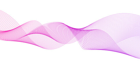 abstract lovely line of abstract wave, Digital energy waves technology with soft pink color, Technology, data science and geometric border with curved floating wave particular lines.