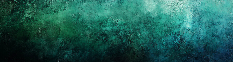 Fototapeta premium green gradient background, grainy texture