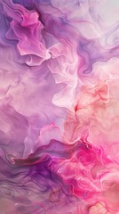 Fototapeta premium Cosmic Energy Dance: A Vibrant Symphony of Abstract Waves and Colors Interwoven in Dynamic Harmony