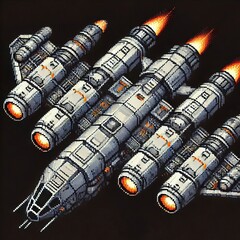 8-bit Galactic Cruiser