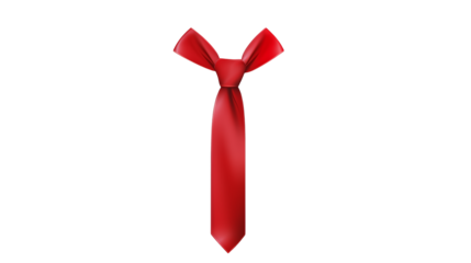 Elegant Red Tie for Formal Events and Business Attire Use