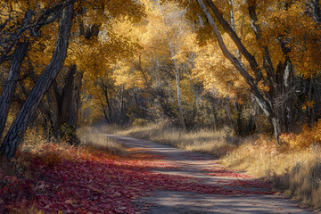 autumn in the forest
