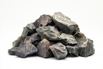 A collection of rocks arranged on a clean and flat surface, ideal for use in commercial or editorial contexts