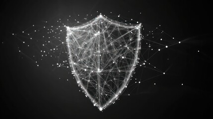 Abstract polygonal shield.