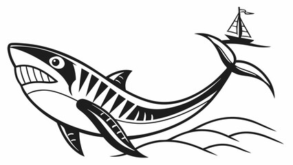 shark vector illustration