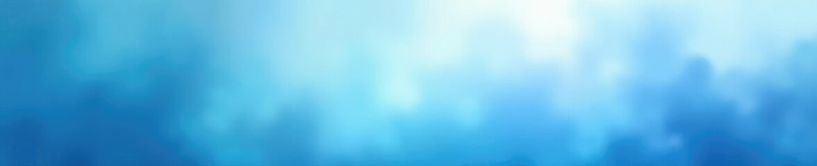 Obraz premium A soothing gradient of blues envelops the scene, exuding tranquility and relaxation, abstract background, gentle, peacefulness