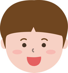 남자 어린이 얼굴