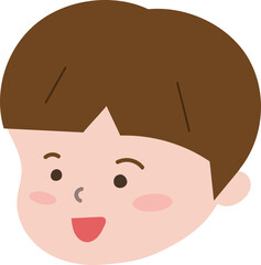 남자 어린이 얼굴