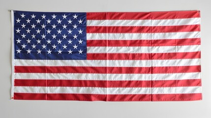 Fototapeta premium United States Flag Symbolizing National Identity in