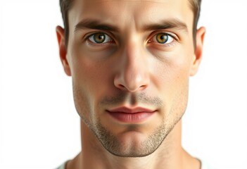 Fototapeta premium Male portrait with neutral expression