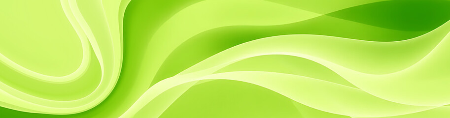 Smooth wavy green gradient background with light and dark tones sleek modern texture flowing curves creating movement fluidity and a fresh natural look