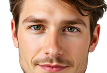 Male portrait with gentle expression