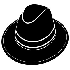 black cowboy hat