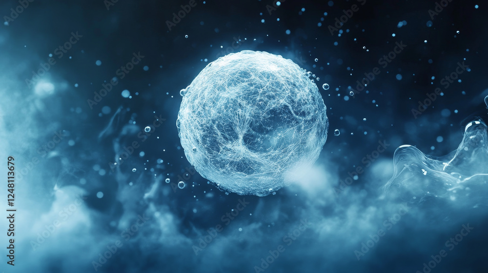 Poster white abstract 3d sphere ball geometric vector background. round shape texture pattern design. futur