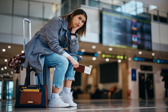 I can't believe the flight got rescheduled again!