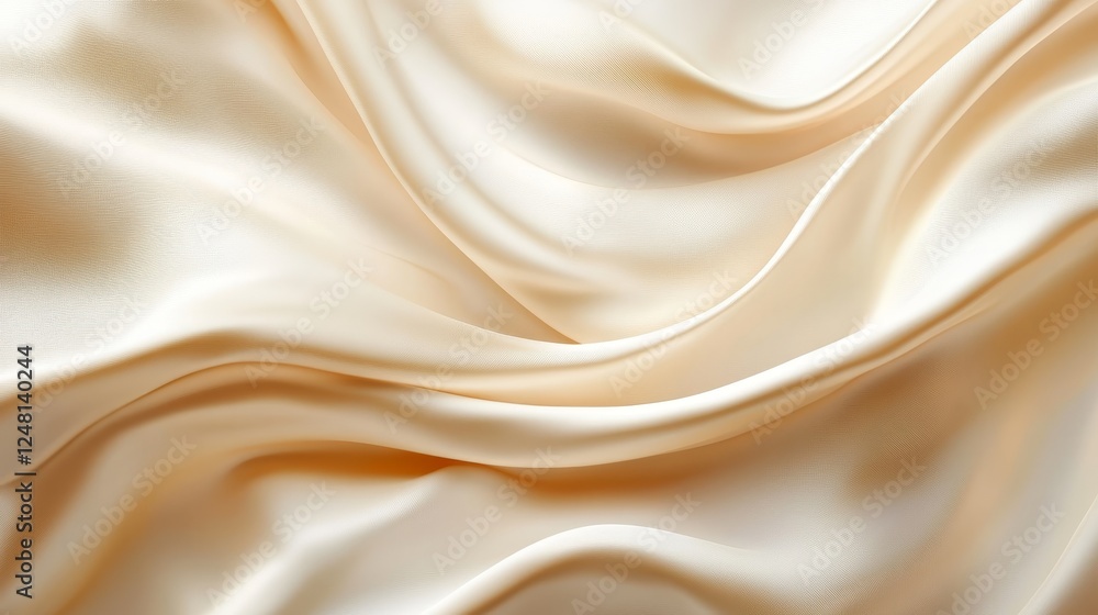 Aufkleber abstract beige blur clipart with soft gradient and smooth tones creating a minimalist and elegant ae