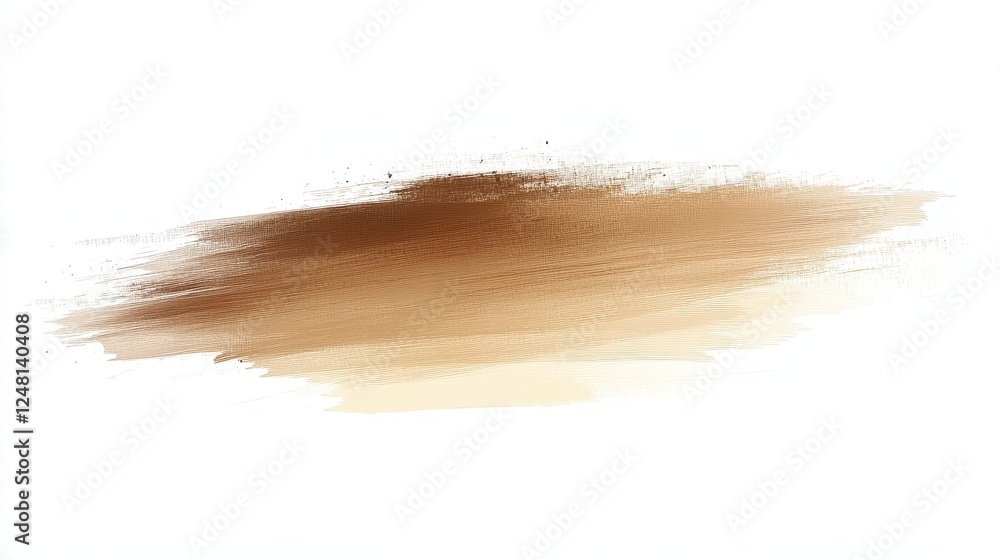Aufkleber abstract beige blur clipart with soft gradient and smooth tones creating a minimalist and elegant ae