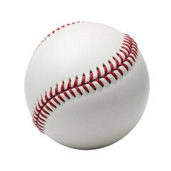 Baseball isolated on white with clipping path