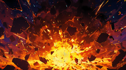 Crack Explosion anime