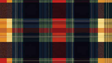 スコットランド風タータンチェック｜レトロでおしゃれなテクスチャ