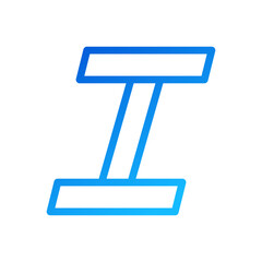 Abstract Blue Structure Graphic Element Design