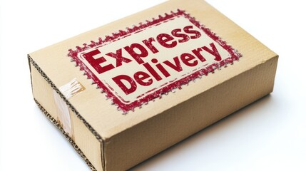 Fast package delivery service brings convenience and joy to busy lives at any time