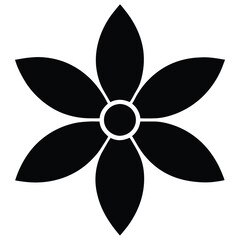 This is a simple vecot flowes with illustration design,flower icon,flower silheoutes
