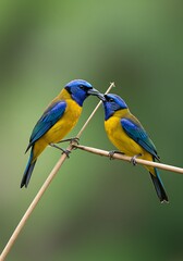 blue and yellow macaw