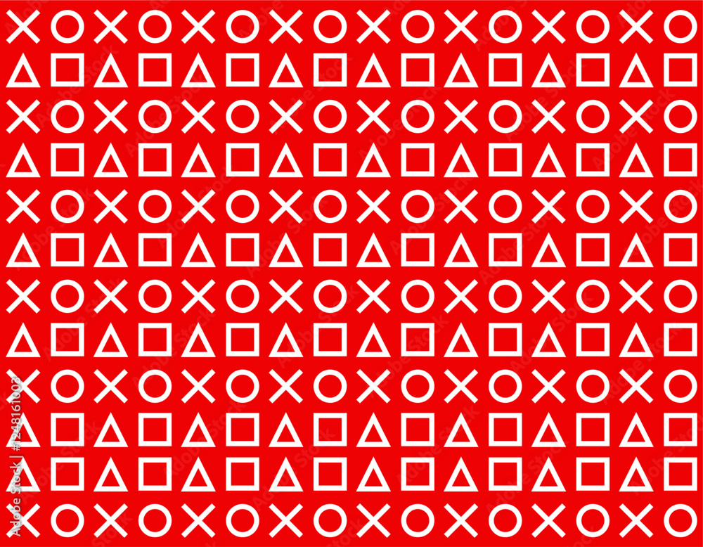 Poster game pattern vector design.eps