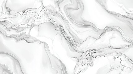 Obraz premium Elegant Black and White Abstract Marble Texture for Design Projects