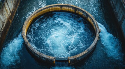 Engineers testing for chlorine levels in water, ensuring they are within safe limits
