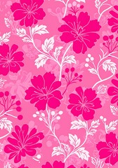 seamless pattern with flowers