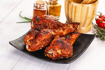 Indian tandoori turkey shoulder wing