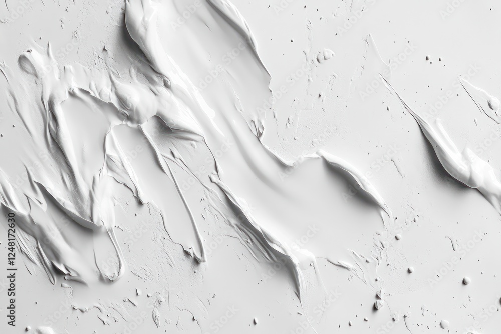 Poster smooth white paint texture with subtle variations and strokes