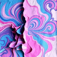 Vibrant Abstract Background with Dynamic Patterns	