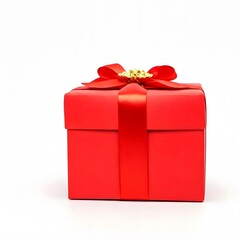 Obraz premium Valentine's day Gift image on white background