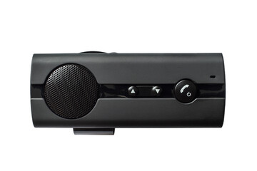 Car bluetooth headset hands-free with speaker for hands-free calling. Car device for talking on the...