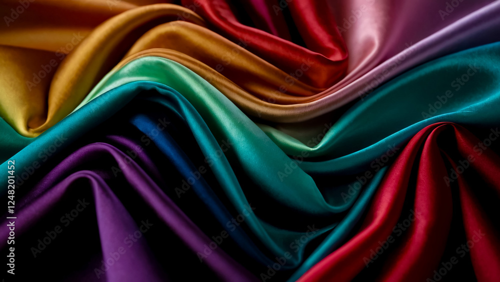 Canvas Prints fabric background 