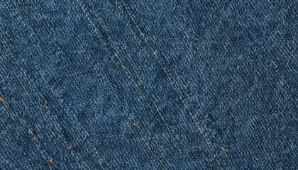 Naklejka premium Blue jeans texture background.