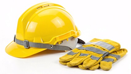 Ready for Work: Essential Safety Gear - Hard Hat and Gloves