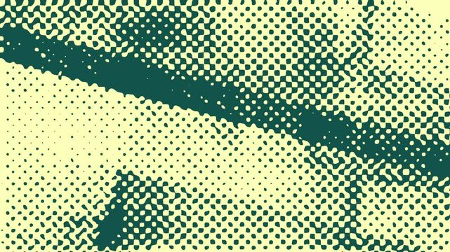 An abstract halftone grunge texture motion graphic background design.