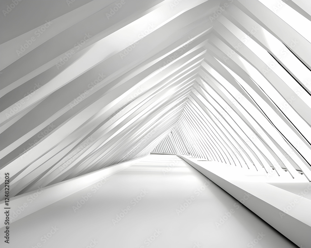 Poster gray and white diagonal line architecture geometry tech abstract subtle background