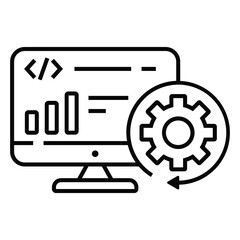 Fototapeta premium Icon Busines Design