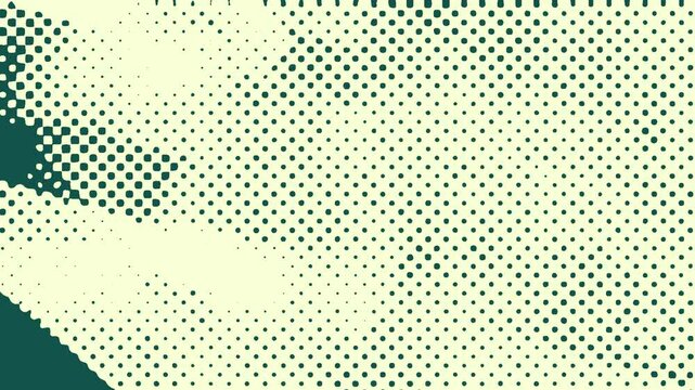 An abstract halftone grunge texture motion graphic background design.
