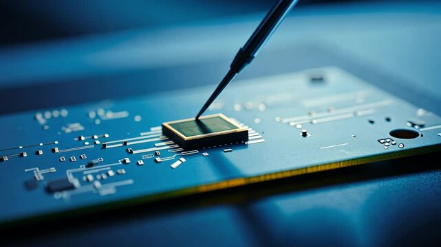 Precision Microchip Placement or The Art of Circuitry